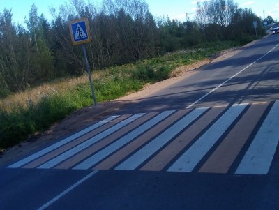 В Вышнем Волочке пешеходный переход ведёт в канаву - Новости ТИА
