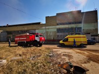 На территории Конаковского завода произошел пожар площадью 400 квадратных метров - новости ТИА