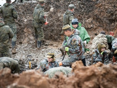 В Ржевском районе подняты останки 297 солдат - Новости ТИА