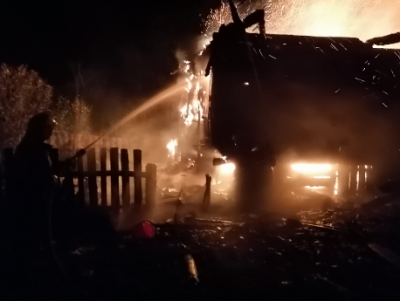 Женщина и пятеро детей спаслись из горящего дома в Тверской области - Новости ТИА