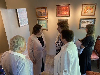 В Твери открылась выставка картин Наталии Мирза - Новости ТИА
