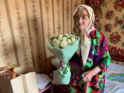 Труженица тыла Мария Трофимовна Белякова отмечает 101-летие - Новости ТИА