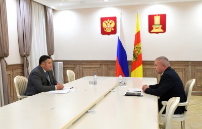 Губернатор Игорь Руденя провел рабочие встречи с главами двух районов - новости ТИА