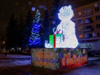 К Новому году Тверь украсят светодиодные фонтаны, снежинки, веера и медведь  - новости ТИА