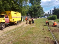В Твери ремонтируют трамвайные пути - Новости ТИА