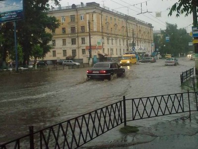 Тверское стихийное бедствие - большой дождь - Народные Новости ТИА