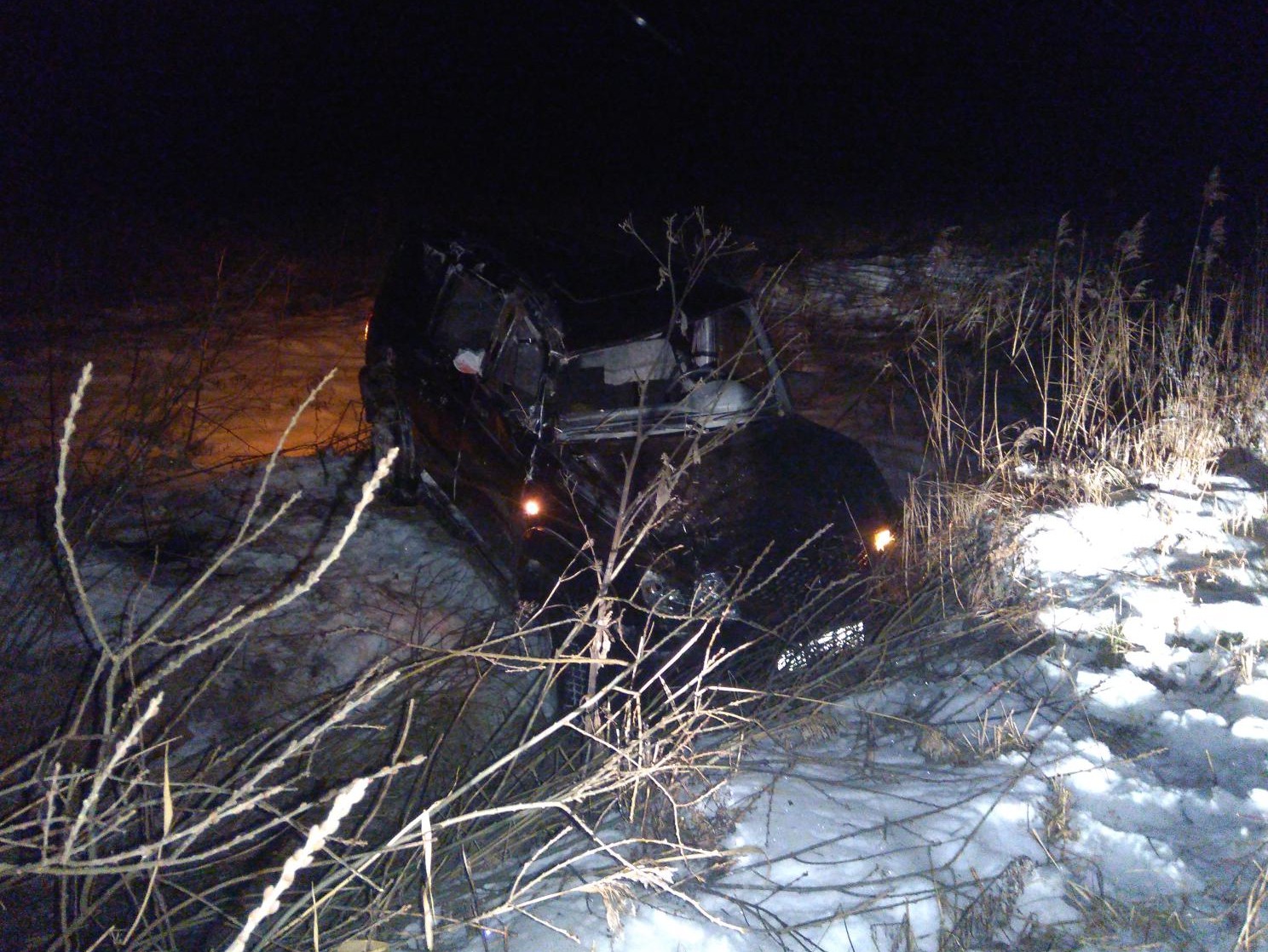 В Кимрском районе водитель уходил от преследования ДПС и вылетел в кювет -  ТИА