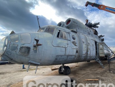 В Торжок привезли раритетный вертолёт для частного музея  - новости ТИА