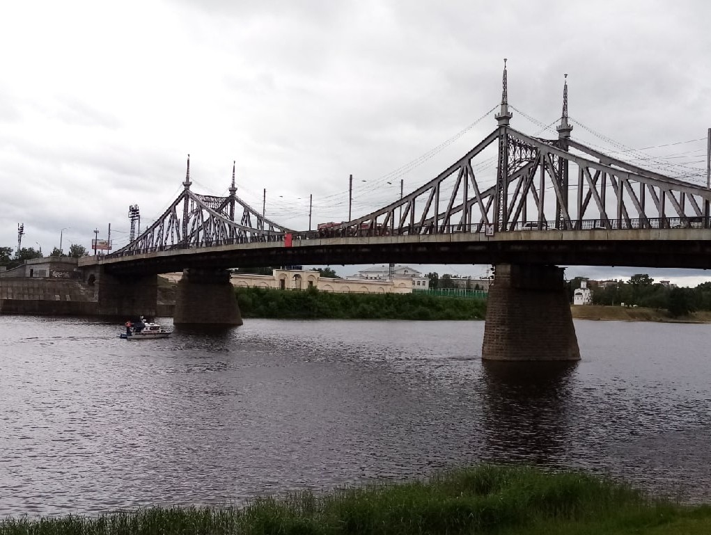 Нововолжский мост в твери