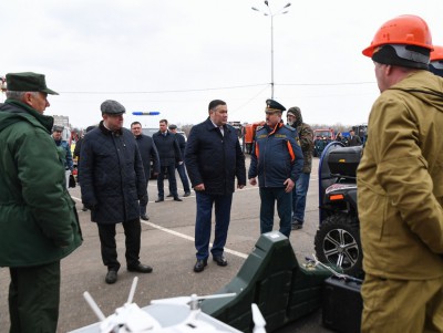 Игорь Руденя проверил готовность региона к половодью и лесным пожарам - Новости ТИА