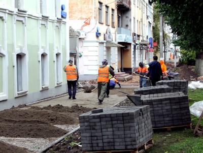 На проспекте Победы в Твери хотят отремонтировать тротуар - новости ТИА