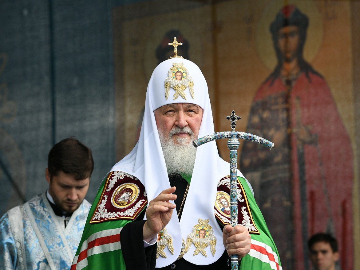 Патриарх Кирилл в Торжке