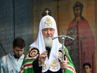 Патриарх Кирилл подарил иконы Борисоглебскому монастырю в Торжке и обещал помощь в восстановлении обители - Новости ТИА