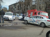 В Твери столкнулись две иномарки, одна из них машина-такси - Новости ТИА