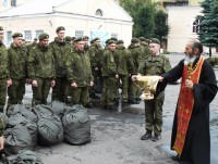 В Твери освятили военное имущество курсантов ВКО - Новости ТИА