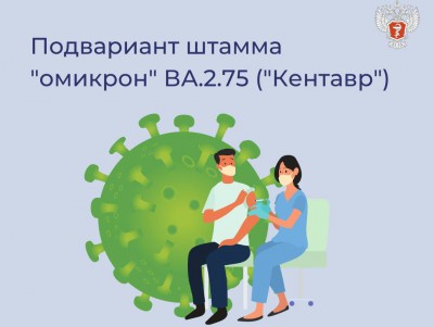 Минздрав России рассказал, чем опасен новый вариант коронавируса "кентавр" - новости ТИА