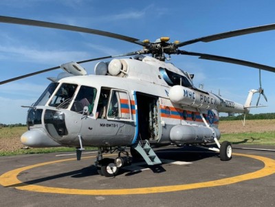 В ОКБ в Твери вертолётом доставили пациента из отдалённого района области - Новости ТИА