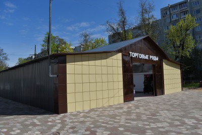 На рынке на бульваре Ногина в Твери построили крытый торговый павильон  - Новости ТИА