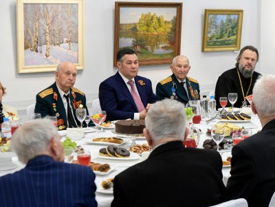 Игорь Руденя провел встречу с ветеранами Великой Отечественной войны - Новости ТИА
