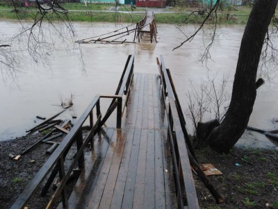 В Кашине из-за подъёма воды затопило мосты и могут закрыть водозабор - новости ТИА