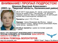 Проводится доследственная проверка по факту исчезновения подростка в Калининском районе Тверской области - Новости ТИА