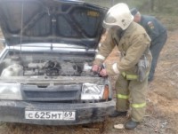 В Тверской области легковушка вылетела в кювет - Новости ТИА