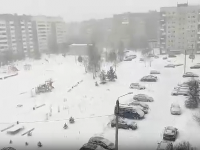 Тверскую область снова засыпает снегом - Новости ТИА