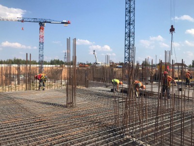  В Бежецке продолжается строительство новой центральной районной больницы - новости ТИА