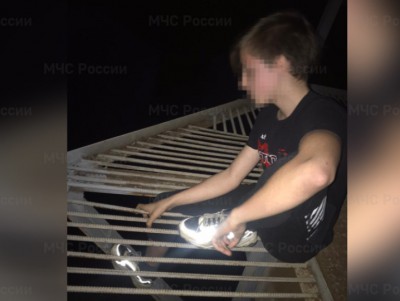 Спасатели МЧС освободили застрявшего в металлической решётке подростка - новости ТИА