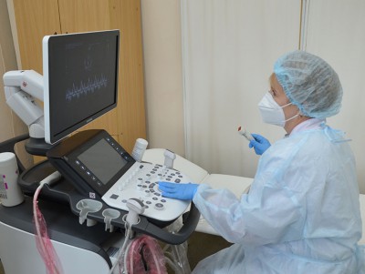 Предприниматели подарили госпиталю УЗИ-аппарат для больных коронавирусом - новости ТИА