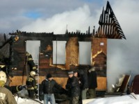 В Тверской области ночью сгорел жилой дом - Народные Новости ТИА