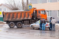 В Твери КАМАЗ протаранил «Chevrolet» и «Kia» - Народные Новости ТИА