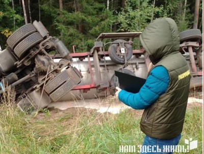 В Тверской области опрокинулась цистерна с пивными дрожжами - новости ТИА