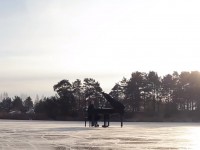 В Твери на льду записали клип на музыку Вивальди  - Новости ТИА