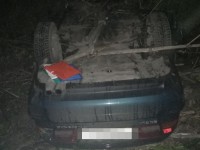 В Тверской области машина вылетела в кювет и перевернулась - новости ТИА