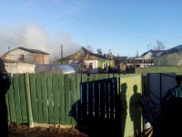 В Твери горит частный жилой дом в пос. Крупской - новости ТИА