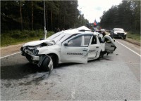 В Тверской области при столкновении двух автомобилей один человек погиб, еще один получил травмы - новости ТИА