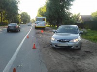 В Твери иномарка врезалась в автобус: в ДТП пострадал ребёнок  - Новости ТИА