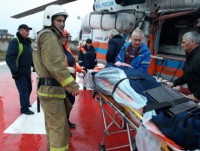 Из Удомли в Тверь на вертолете доставили пациентку - новости ТИА