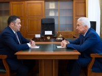 Игорь Руденя и Владимир Васильев обсудили вопросы сотрудничества Тверской области и Дагестана - Новости ТИА