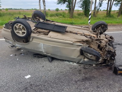 На М-10 в Тверской области сильно пострадал водитель перевернувшегося авто - новости ТИА