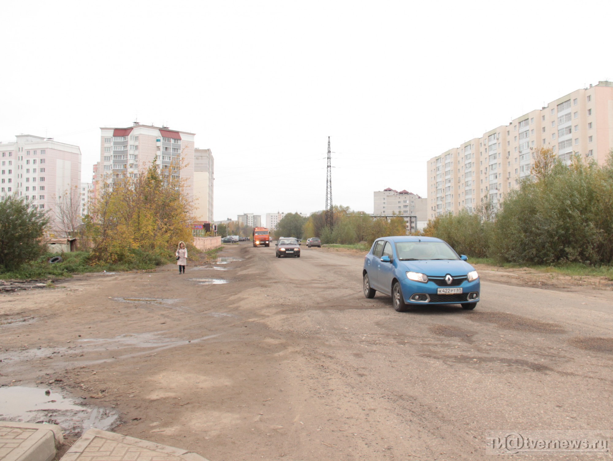 В Твери построят новую дорогу на ул. Луначарского