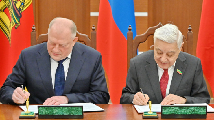 Парламенты Тверской области и Республики Татарстан подписали соглашение о сотрудничестве - новости ТИА